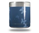 Skin Decal Wrap for Yeti Rambler Lowball - Bokeh Butterflies Blue
