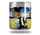 Skin Decal Wrap for Yeti Rambler Lowball - Tropical Fish 01 Black