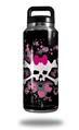 WraptorSkinz Skin Decal Wrap for Yeti Rambler Bottle 36oz Scene Skull Splatter  (YETI NOT INCLUDED)