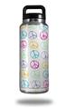 WraptorSkinz Skin Decal Wrap for Yeti Rambler Bottle 36oz Kearas Peace Signs  (YETI NOT INCLUDED)