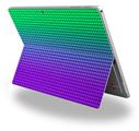 Faded Dots Purple Green - Decal Style Vinyl Skin fits Microsoft Surface Pro 4 (SURFACE NOT INCLUDED)