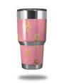 WraptorSkinz Skin Wrap compatible with RTIC 30oz ORIGINAL 2017 AND OLDER Tumblers Golden Unicorn (TUMBLER NOT INCLUDED)