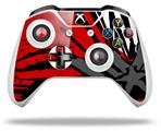 WraptorSkinz Decal Skin Wrap Set works with 2016 and newer XBOX One S / X Controller Baja 0040 Red (CONTROLLER NOT INCLUDED)