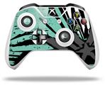 WraptorSkinz Decal Skin Wrap Set works with 2016 and newer XBOX One S / X Controller Baja 0040 Seafoam Green (CONTROLLER NOT INCLUDED)