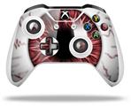 WraptorSkinz Decal Skin Wrap Set works with 2016 and newer XBOX One S / X Controller Eyeball Red (CONTROLLER NOT INCLUDED)