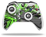 WraptorSkinz Decal Skin Wrap Set works with 2016 and newer XBOX One S / X Controller Baja 0032 Neon Green (CONTROLLER NOT INCLUDED)