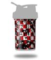 Decal Style Skin Wrap works with Blender Bottle 22oz ProStak Checker Graffiti (BOTTLE NOT INCLUDED)