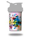 Decal Style Skin Wrap works with Blender Bottle 22oz ProStak Floral Splash (BOTTLE NOT INCLUDED)