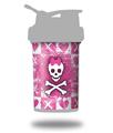 Decal Style Skin Wrap works with Blender Bottle 22oz ProStak Princess Skull (BOTTLE NOT INCLUDED)