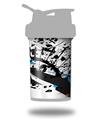 Decal Style Skin Wrap works with Blender Bottle 22oz ProStak Baja 0018 Blue Medium (BOTTLE NOT INCLUDED)