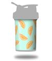 Decal Style Skin Wrap works with Blender Bottle 22oz ProStak Oranges Blue (BOTTLE NOT INCLUDED)