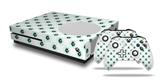 WraptorSkinz Decal Skin Wrap Set works with 2016 and newer XBOX One S Console and 2 Controllers Kearas Daisies Diffuse Glow