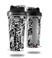 Decal Style Skin Wrap works with Blender Bottle 28oz Robot Sketch (BOTTLE NOT INCLUDED)