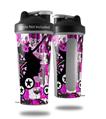 Decal Style Skin Wrap works with Blender Bottle 28oz Pink Star Splatter (BOTTLE NOT INCLUDED)