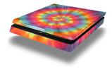 Vinyl Decal Skin Wrap compatible with Sony PlayStation 4 Slim Console Tie Dye Swirl 102 (PS4 NOT INCLUDED)