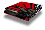 Vinyl Decal Skin Wrap compatible with Sony PlayStation 4 Slim Console Baja 0040 Red (PS4 NOT INCLUDED)