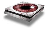 Vinyl Decal Skin Wrap compatible with Sony PlayStation 4 Slim Console Eyeball Red (PS4 NOT INCLUDED)