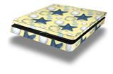 Vinyl Decal Skin Wrap compatible with Sony PlayStation 4 Slim Console Starfish and Sea Shells Yellow Sunshine (PS4 NOT INCLUDED)