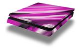 Vinyl Decal Skin Wrap compatible with Sony PlayStation 4 Slim Console Paint Blend Hot Pink (PS4 NOT INCLUDED)