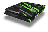 Vinyl Decal Skin Wrap compatible with Sony PlayStation 4 Slim Console Baja 0014 Neon Green (PS4 NOT INCLUDED)