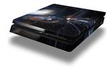 Vinyl Decal Skin Wrap compatible with Sony PlayStation 4 Slim Console Cyborg (PS4 NOT INCLUDED)