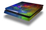 Vinyl Decal Skin Wrap compatible with Sony PlayStation 4 Slim Console Fireworks (PS4 NOT INCLUDED)