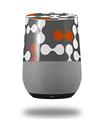 Decal Style Skin Wrap for Google Home Original - Locknodes 04 Burnt Orange (GOOGLE HOME NOT INCLUDED)