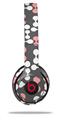 WraptorSkinz Skin Decal Wrap compatible with Beats Solo 2 and Solo 3 Wireless Headphones Locknodes 04 Pink (HEADPHONES NOT INCLUDED)