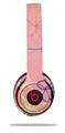 WraptorSkinz Skin Decal Wrap compatible with Beats Solo 2 and Solo 3 Wireless Headphones Kearas Flowers on Pink (HEADPHONES NOT INCLUDED)