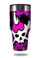 Skin Decal Wrap for Walmart Ozark Trail Tumblers 40oz Punk Skull Princess (TUMBLER NOT INCLUDED) by WraptorSkinz