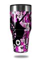 Skin Decal Wrap for Walmart Ozark Trail Tumblers 40oz Pink Star Splatter (TUMBLER NOT INCLUDED) by WraptorSkinz