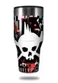 Skin Decal Wrap for Walmart Ozark Trail Tumblers 40oz Punk Rock Skull (TUMBLER NOT INCLUDED) by WraptorSkinz