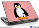 Laptop Skin (Large) - Penguins on Pink