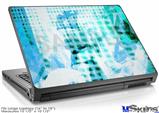 Laptop Skin (Large) - Electro Graffiti Blue