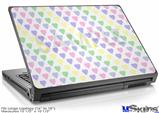 Laptop Skin (Large) - Pastel Hearts on White