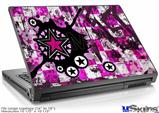 Laptop Skin (Large) - Pink Star Splatter