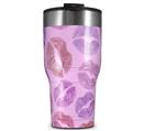 WraptorSkinz Skin Wrap compatible with 2017 and newer RTIC Tumblers 30oz Pink Lips (TUMBLER NOT INCLUDED)