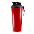 Skin Wrap Decal for IceShaker 2nd Gen 26oz Solids Collection Red (SHAKER NOT INCLUDED)