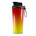 Skin Wrap Decal for IceShaker 2nd Gen 26oz Smooth Fades Yellow Red (SHAKER NOT INCLUDED)