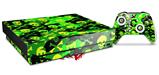 Skin Wrap for XBOX One X Console and Controller Skull Camouflage