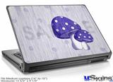 Laptop Skin (Medium) - Mushrooms Purple