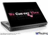 Laptop Skin (Medium) - We Can-cer Vive Beast Cancer