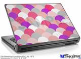 Laptop Skin (Medium) - Brushed Circles Pink