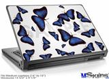 Laptop Skin (Medium) - Butterflies Blue