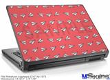 Laptop Skin (Medium) - Paper Planes Coral