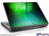 Laptop Skin (Medium) - Bent Light Greenish