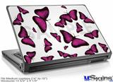 Laptop Skin (Medium) - Butterflies Purple