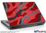 Laptop Skin (Medium) - Camouflage Red