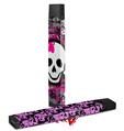 Skin Decal Wrap 2 Pack for Juul Vapes Splatter Girly Skull JUUL NOT INCLUDED