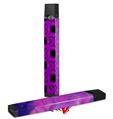 Skin Decal Wrap 2 Pack for Juul Vapes Criss Cross Purple JUUL NOT INCLUDED